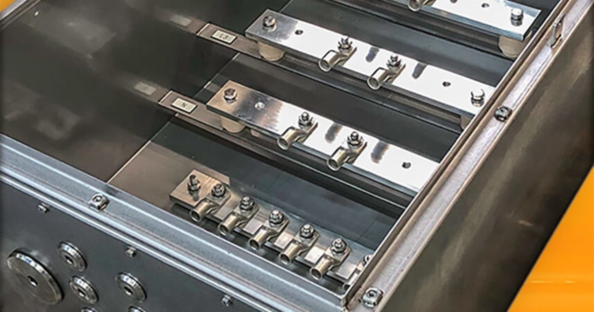 Flexible Busbar Enclosure for Zone 1 Hazardous Areas Abtech